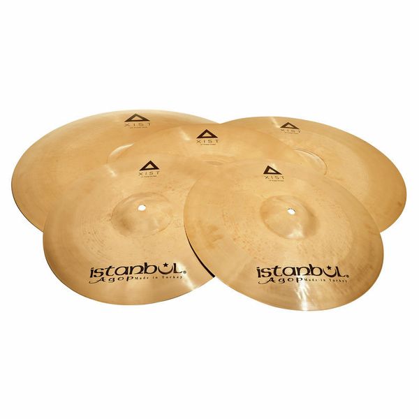 Set of 4 Xist Power cymbals + bag