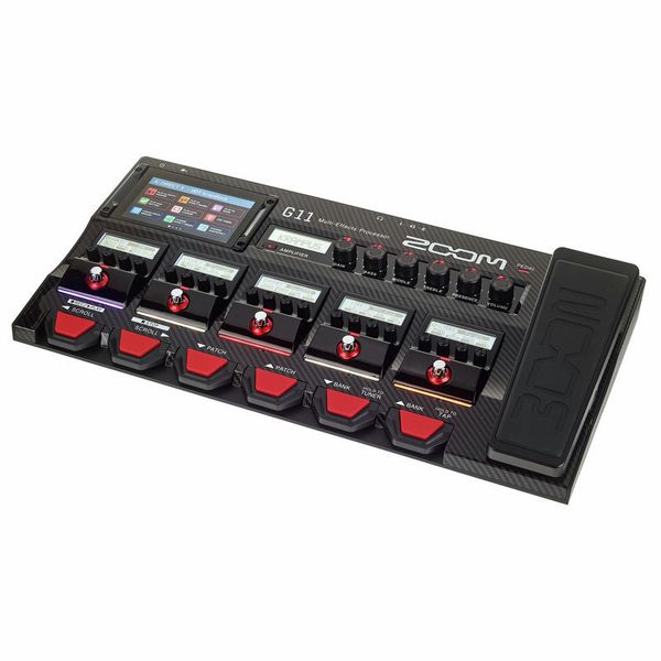 G11 - Multi-effects pedalboard, amp simulator, audio interface