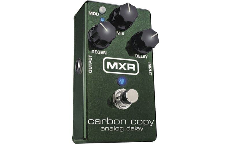 PEDAL MXR® FX DELAY ANALÓGICO CARBON