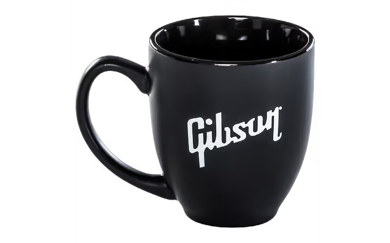 GIBSON BLACK MUG 14 oz.