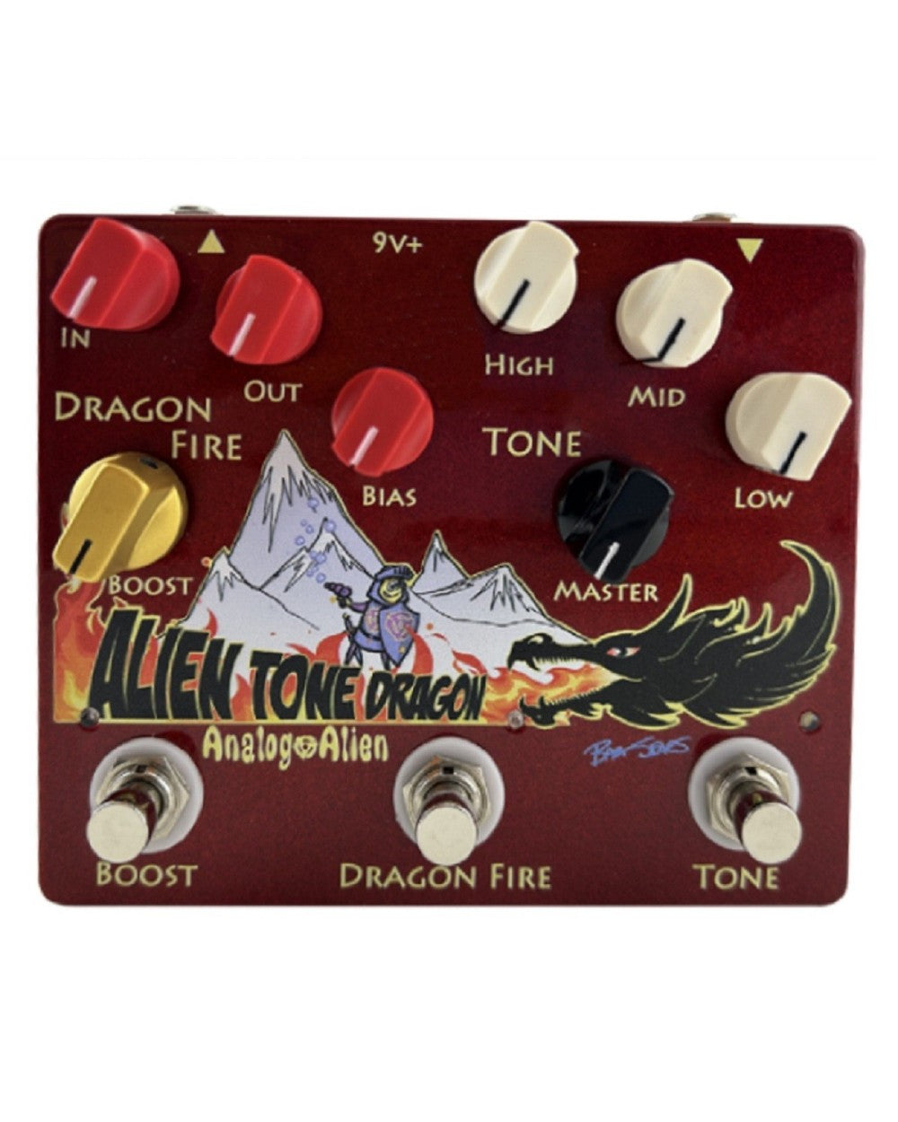 Analog Alien ATD Tone Dragon Guitar Multi-Effects Pedal