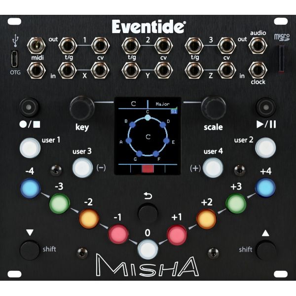 EVENTIDE MISHA - Sequencer for Eurorack