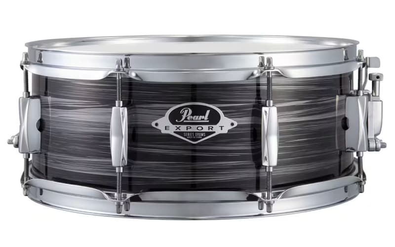 14 X 5.5" EXX EXPORT - Graphite Silver Twist PEARL Snare Drum