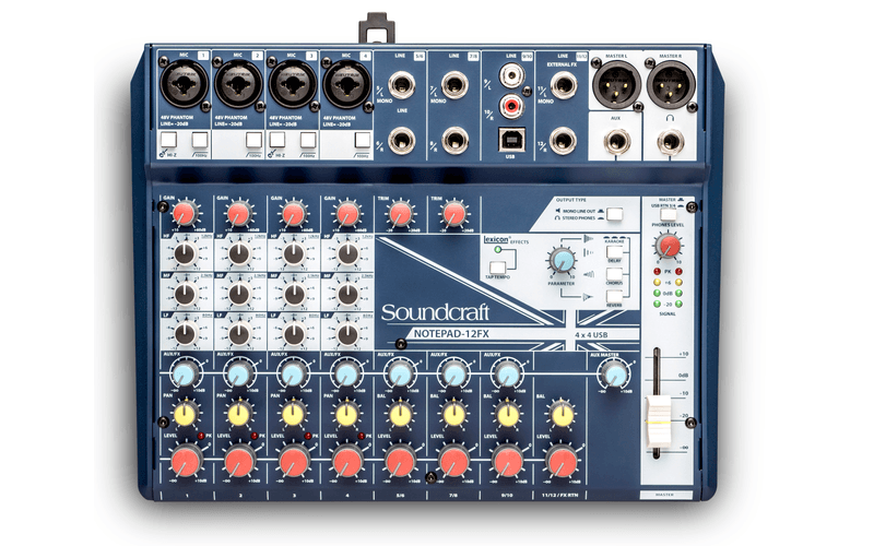 Notepad-12FX SOUNDCRAFT