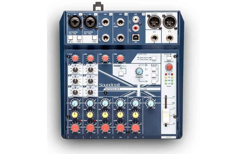 Notepad-8FX SOUNDCRAFT