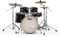 KIT EXX EXPORT 2016B/1007T/1208T/1414F + 1455S with Hardware 834 & SBR Cymbals - Jet Black